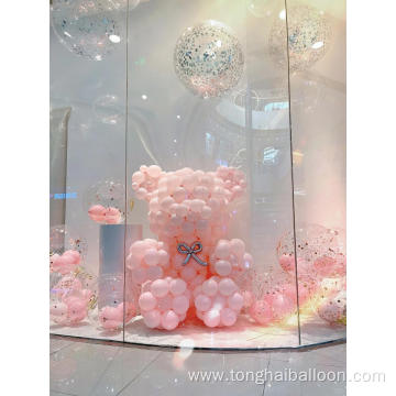 100% Nature Latex Valentine's Day Decorative Balloons